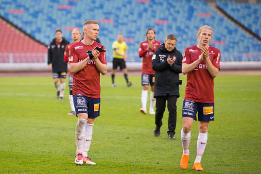Örgrytes David Engström och Gustav Ludwigson deppar