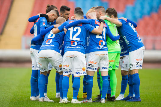 Norrby samlade innan fotbollsmatchen i Superettan mellan