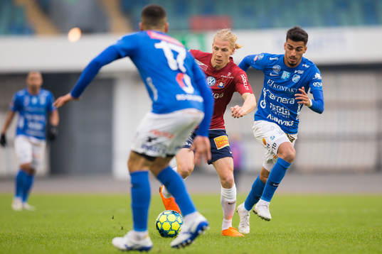 Örgrytes Gustav Ludwigson mot Norrbys Jasen Khayat