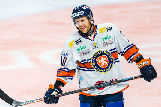 Växjös Kris Versteeg deppar