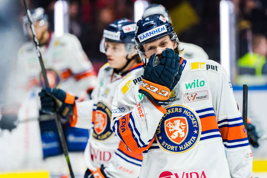 Växjös Dominik Bokk deppar