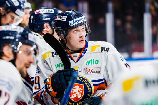 Växjös Pontus Holmberg  deppar
