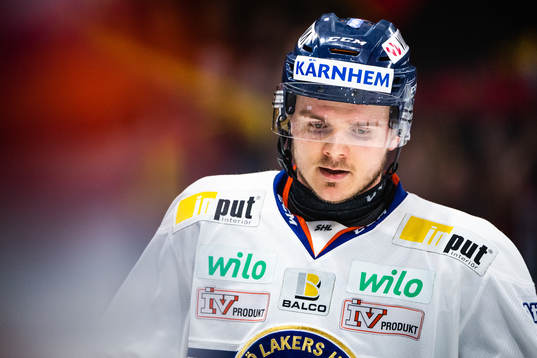 Växjös Julius Junttila deppar
