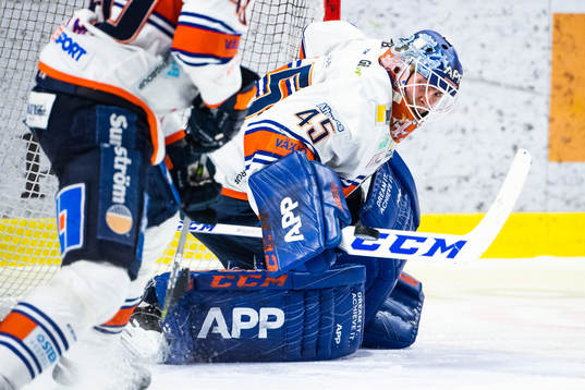 Växjös målvakt Viktor Andrén