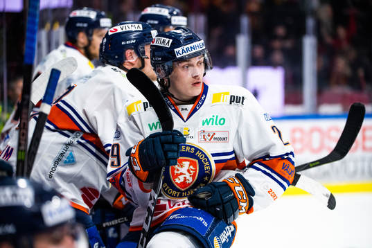 Växjös Pontus Holmberg  deppar