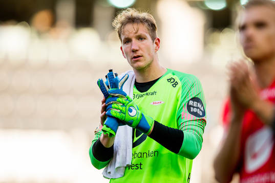 Goalkeeper Eirik Holmen Johansen