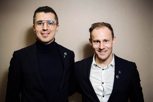 Bojan Pandzic och Peter Allheim