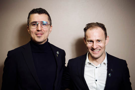 Bojan Pandzic och Peter Allheim