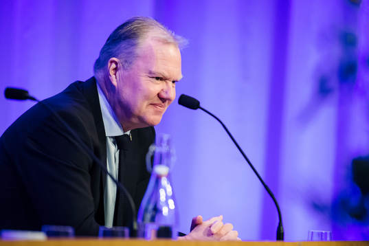 Förbundsordförande Karl-Erik Nilsson