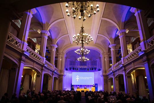 s vicepresidenter, förbundsordförande Karl-Erik Nilsson