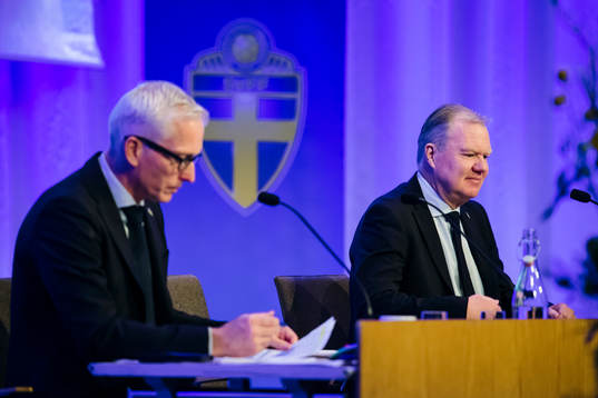 Generalsekreterare Håkan Sjöstrand och