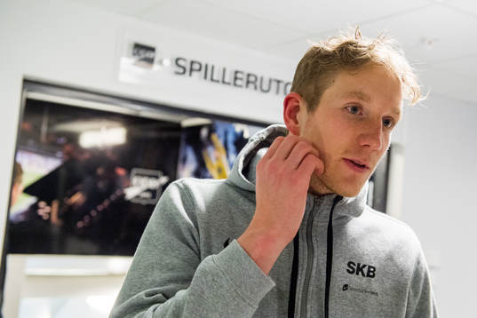 Goalkeeper Eirik Holmen Johansen of Brann