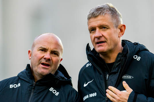 Robert Hauge, assistant coach, and Lars Arne Nilsen, head