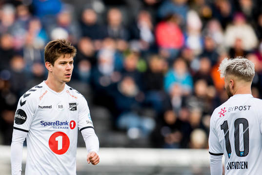 Torgeir Børven and Sander Svendsen of Odd