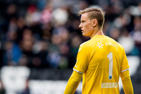 Goalkeeper Sondre Rossbach of Odd
