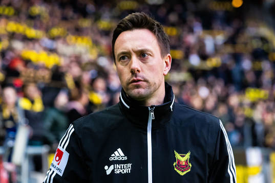 Östersunds tränare Ian Burchnall
