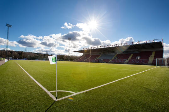 Generell vy Södertälje fotbollsarena