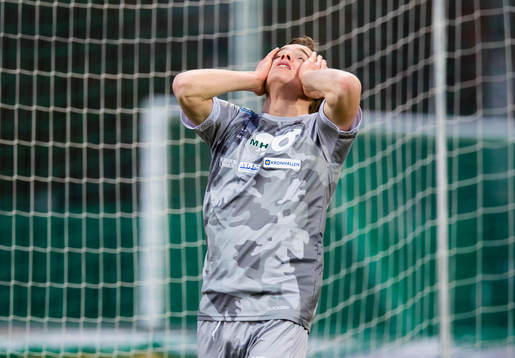 Degerfors Jakob Ortmark reagerar