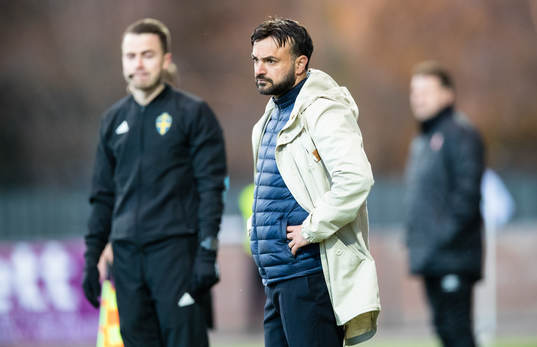 Syrianskas tränare Korosh Hatami