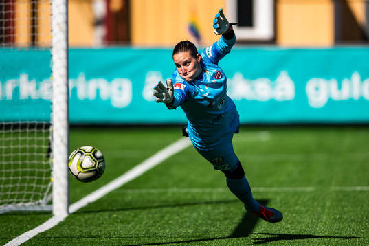 Rosengårds målvakt Emma Lind