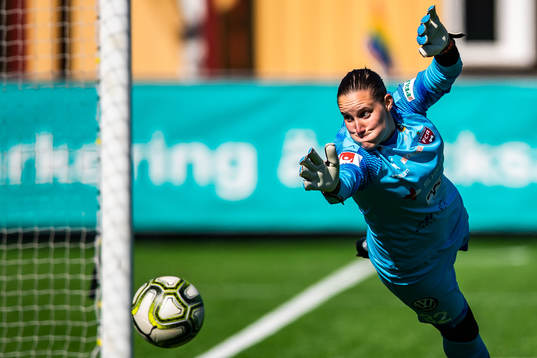Rosengårds målvakt Emma Lind