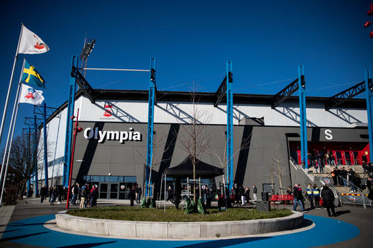Vy över Olympia