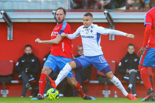 Helsingborgs Andreas Granqvist och IFK Norrköpings Jordan