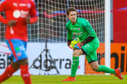 Helsingborgs målvakt Kalle Joelsson