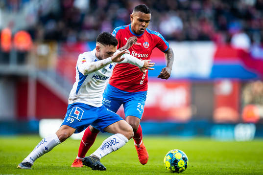 IFK Norrköpings Sead Haksabanovic och Helsingborgs