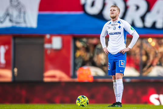 IFK Norrköpings Kalle Holmberg deppar