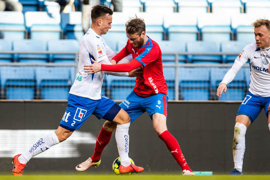 IFK Norrköpings Henrik Castegren och Helsingborgs Rasmus