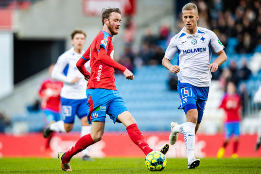 Helsingborgs Rasmus Jönsson och IFK Norrköpings Filip
