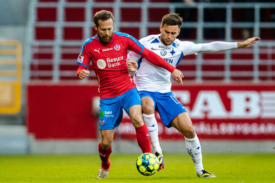 Helsingborgs Anders Randrup och IFK Norrköpings Johannes