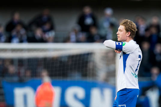 IFK Norrköpings Alexander Fransson deppar