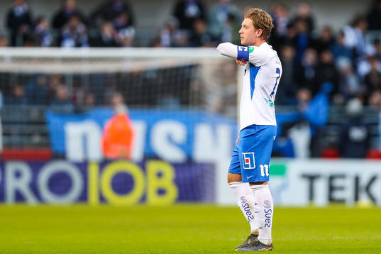 IFK Norrköpings Alexander Fransson deppar