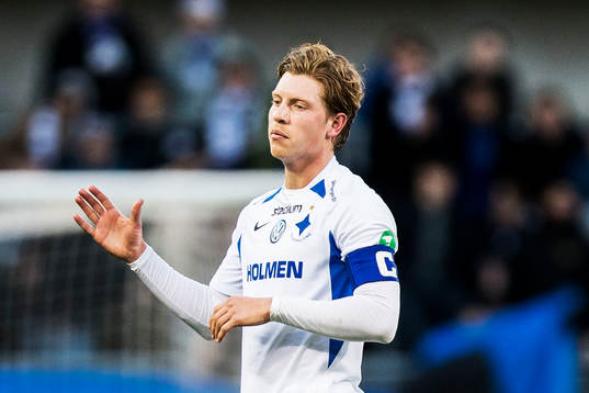 IFK Norrköpings Alexander Fransson deppar