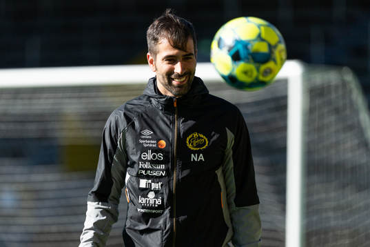 Elfsborgs assisterande manager Nuno De Almeida