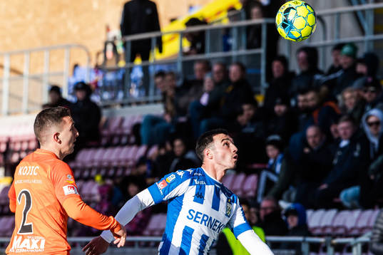 IFK Göteborgs Giorgi Kharaishvili och AFC Eskilstunas