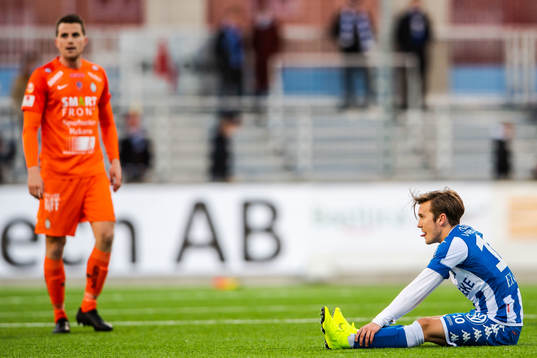 IFK Göteborgs Patrik Karlsson Lagemyr deppar