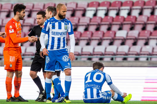 IFK Göteborgs Robin Söder och Patrik Karlsson Lagemyr