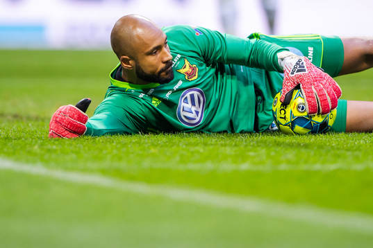 Östersunds målvakt Aly Keita
