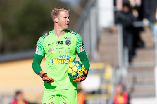 Falkenbergs målvakt Hampus Nilsson