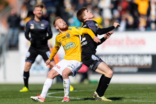 Falkenbergs Tobias Englund och Örebros Albin Granlund