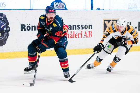 Djurgårdens Jacob Josefson och Skellefteås Adam Pettersson