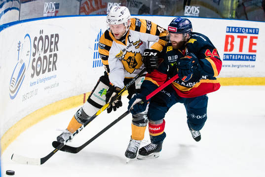 Skellefteås Oscar Möller och Djurgårdens Mattias Guter
