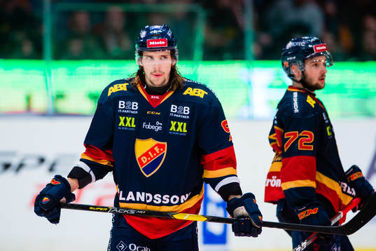 Djurgårdens Axel Jonsson Fjällby deppar