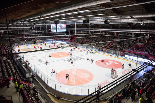 Frölundaborg interiört innan kvartsfinal 5 i
