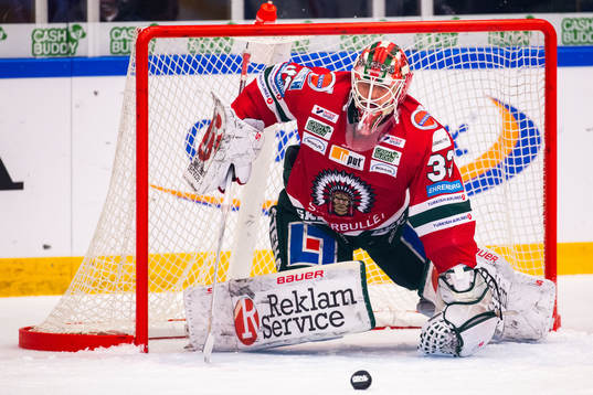 Frölundas målvakt Johan Mattsson