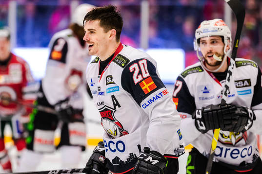 Malmö Redhawks Henrik Hetta utan hjälm