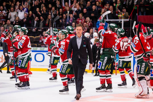 Frölundas tränare Roger Rönnberg